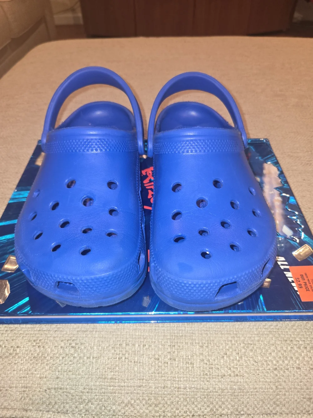 CROCS Kids Classic Clog in Royal Blue